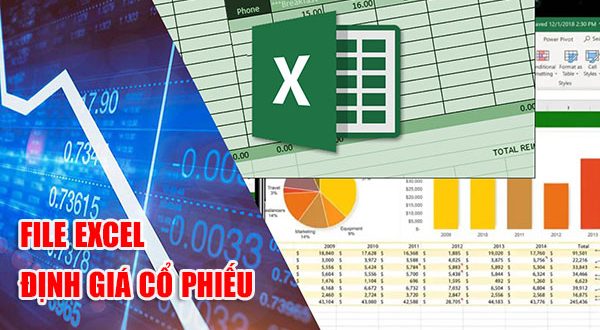 Chia sẻ file excel định giá cổ phiếu online Công thức File Excel để tính giá trị thực của cổ phiếu